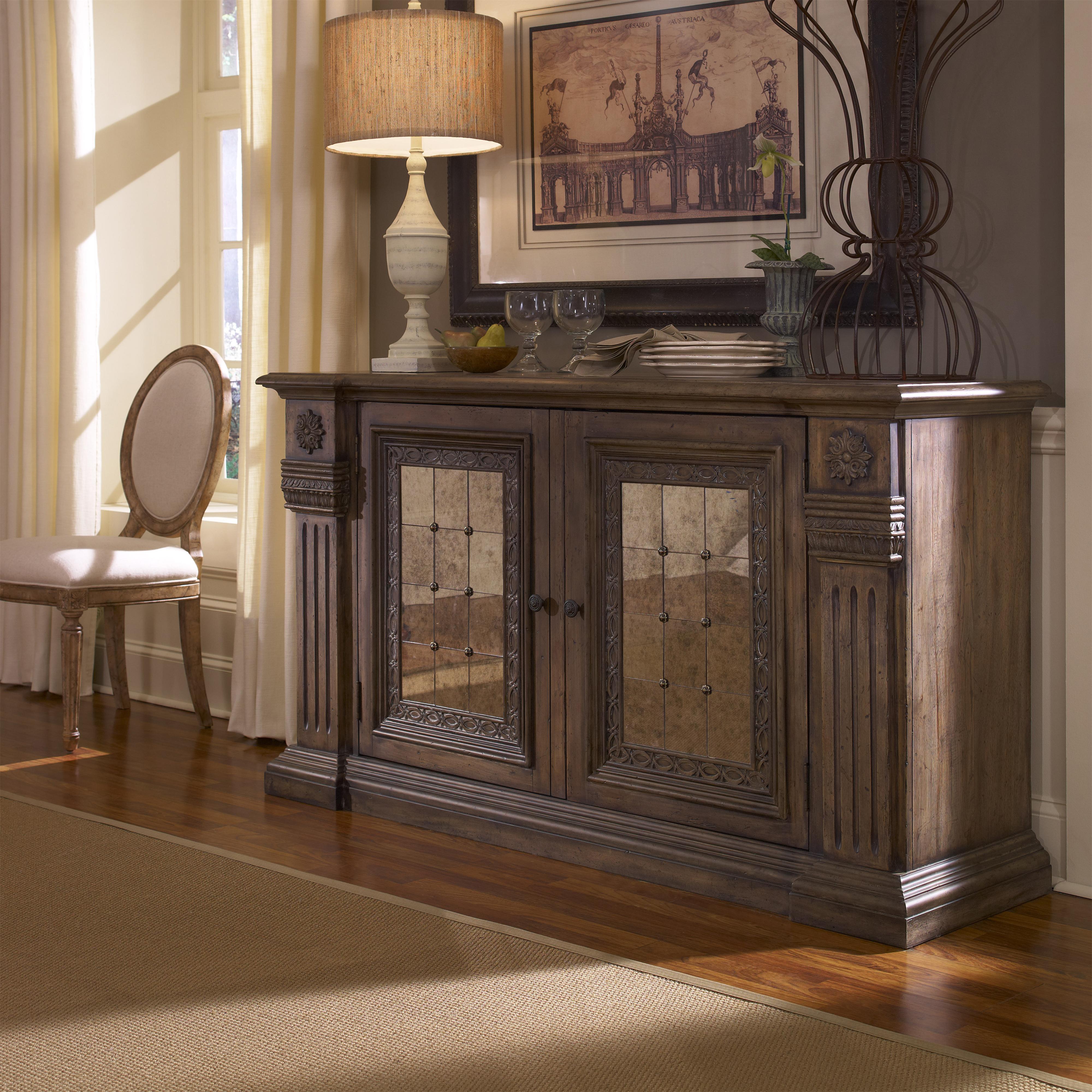 Pulaski Furniture Accentrics Home 203005 Alexandreah Credenza with 2